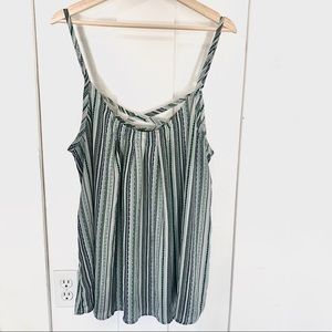 Torrid Pastel Colored Chiffon Tank Size 2